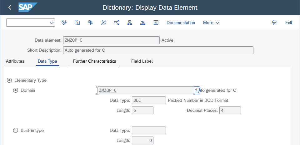 Data Element