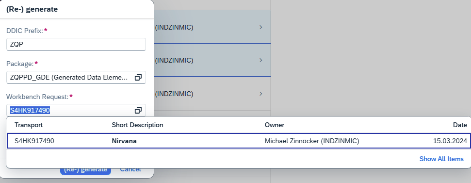 Configuration Generation Multi