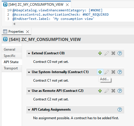 Set C1 contract - Step 1